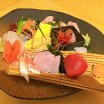 大喜寿し - 刺身盛り合わせ