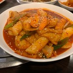 韓国料理 明洞 - トッポギ