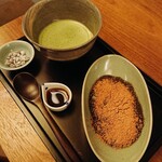 Murasaki No Wakuden - ①できたてわらび餅･抹茶セット(¥1265)