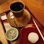 Murasaki No Wakuden - ②クリのわたぼうし･珈琲セット(¥1375)