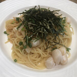 Olive House Kitchen - 明太子と貝柱のスパゲティ ¥1,144