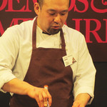 Patisserie Ravi,e relier - 三越伊勢丹のサロン・デュ・ショコラ、ショコラティエセミナーにて。　'12 2月