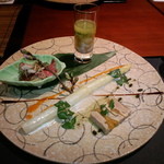 佐賀牛 季楽 銀座  - 120314前菜の盛り合わせ　～佐賀の彩～