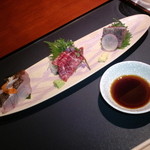佐賀牛 季楽 銀座  - 120314玄界灘直送　鮮魚のお造り