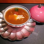 佐賀牛 季楽 銀座  - 120314季節のスープ 