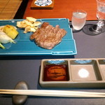 佐賀牛 季楽 銀座  - 120314佐賀産和牛のステーキ 