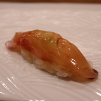 鮨 大門 - アマダイ昆布締め