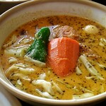 SOUP CURRY KING - チキンカレー。