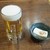 石臼そば　大村庵 - 生ビール　500円（税込、以下同）