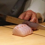 肉屋 田中 - 五島列島の20日以上熟成のクエ