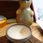 素人料理のぶ - 熱燗は菊政宗