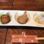 しちせ 2号店 - 三種盛り