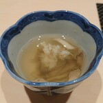 鮨 はしもと - マダイと白アマダイの出汁