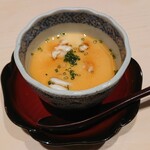 鮨 はしもと - 白子茶碗蒸し