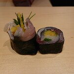 鮨 はしもと - 鯖のガリ巻き