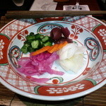 佐賀牛 季楽 銀座  - 120314ふるさとの漬物