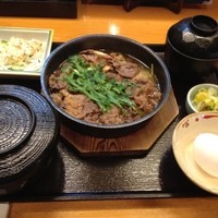 草庵 - すき焼き定食