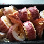 築地寿司清 - いかめしをゴマと生姜入りで。