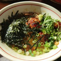 まるや本店 中部国際空港店 - 最後はお茶漬けで(ばっちくてｺﾞﾒﾝなさい)