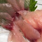 鯉とうなぎのまるます家 - 鯉生刺