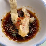 鯉とうなぎのまるます家 - いかのげそ天