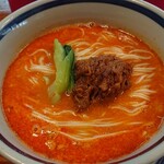 はなさき家 - 坦々麺 ８辛 麺大盛り