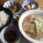 エコー食堂 - 料理写真:ラーメンライス(2019.11.29)