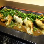 赤坂ひとつぎ - ランチ：「餃子の宝永」のみそだれ餃子定食