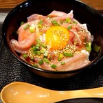 優多加 - 生ハム丼(600円)