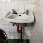 丸福食堂 - 手洗い場