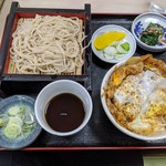 長寿庵 - ミニかつ丼セット（800円）