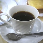 ルノアール - ◆珈琲は少し苦みが強いタイプでしたので、ミルクをタップリ入れました。 ただ量が少ないので、モーニングとしてはもう少し欲しいところ。
