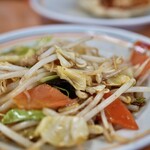 餃子の王将 - 野菜炒めはシャキシャキで美味♪