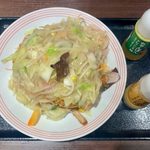 リンガーハット - 野菜たっぷり皿うどん ¥750