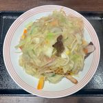 リンガーハット - 野菜たっぷり皿うどん ¥750