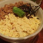 Satodorisankei - 鶏そぼろ丼