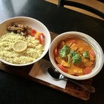 スプーンソング - 【2019年10月24日(木)】鮭のマラバール＆レモンライスプレート