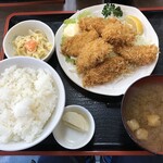 藤よし - カキフライ定食