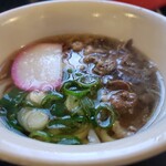 やまびこ弁天 - お子様肉うどん