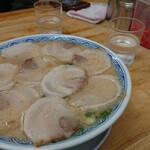 大峰ラーメン - チャーシュー麺 大盛で750円