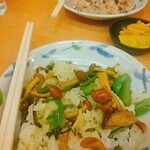 力餅 - 山菜おこわ※いつもあるメニューではありません。