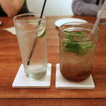 北出食堂 - ジン・トニックと北出オリジナル特製ジンジャーエール