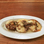 北出食堂 - 椎茸とチーズのロースト