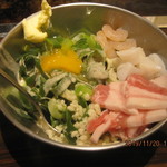 お好み焼き・一銭洋食 福○ - ねぎ焼ミックス