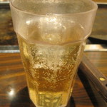 お好み焼き・一銭洋食 福○ - ジンジャーエール