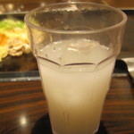 お好み焼き・一銭洋食 福○ - カルピス