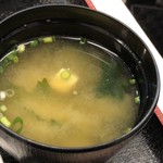 とんかつ 川久 - 味噌汁