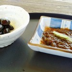 Shimu Jou - おすすめセットの小鉢2種