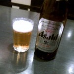 喜多方ラーメン 坂内 立川店 - 瓶ビール・520円