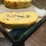 煮込うどん 山本屋本店 - 青唐辛子の出汁巻き